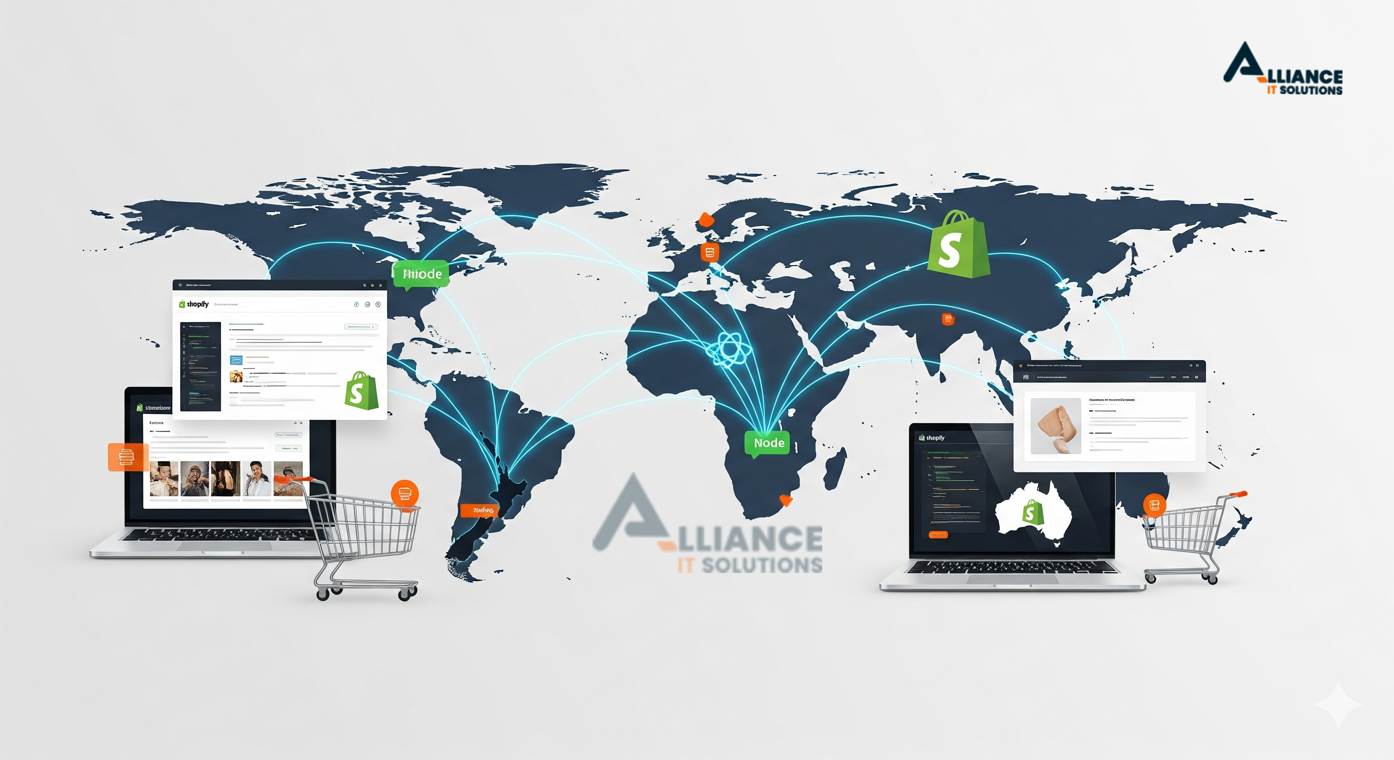 Shopify Experts in NZ, Australia & USA | Alliance IT Solutions