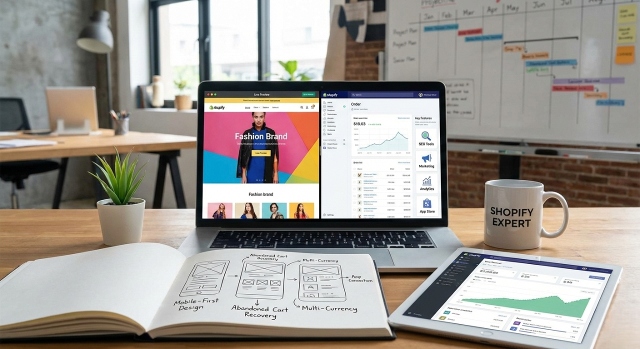 Shopify Website Design & Development Services: Key Features Businesses Need